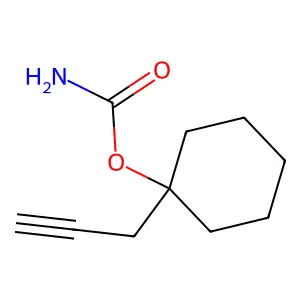己丙氨酯 structure