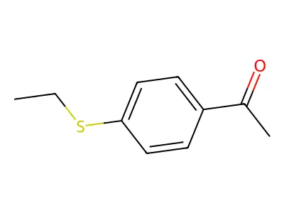 1-[4-(Ethylsulfanyl)phenyl]ethan-1-one structure