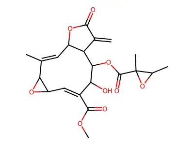 Melampodin A structure