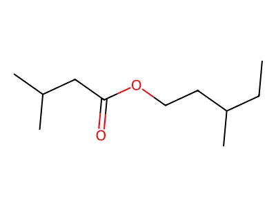 3-Methylpentyl isovalerate structure