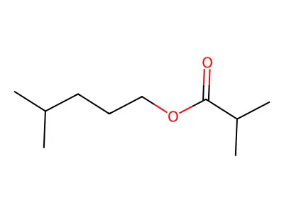 4-Methylpentyl isobutyrate structure