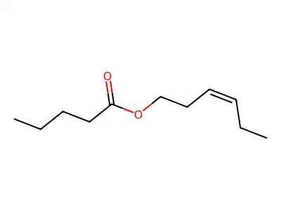 cis-3-HEXENYLVALERATE structure