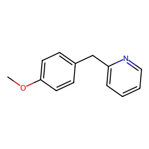 2-[(4-Methoxyphenyl)methyl]pyridine structure