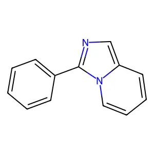 3-Phenylimidazo(1,5-a)pyridine structure