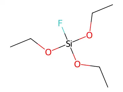 Triethoxyfluorosilane structure