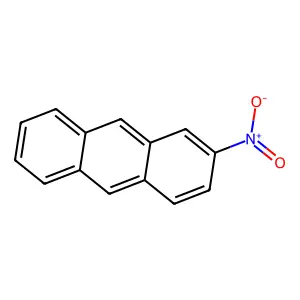 2-Nitroanthracene structure