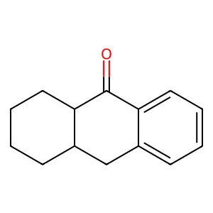 1,3,4,4a,9a,10-Hexahydroanthracen-9(2H)-one structure
