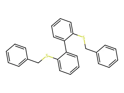 2,2'-Bis(benzylthio)biphenyl structure