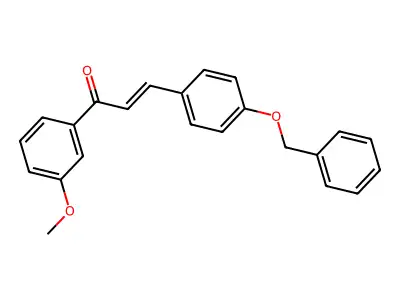 3-(4-Benzyloxyphenyl)-1-(3-methoxyphenyl)prop-2-en-1-one structure