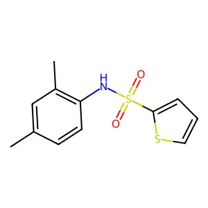 N-(2,4-dimethylphenyl)-2-thiophenesulfonamide structure