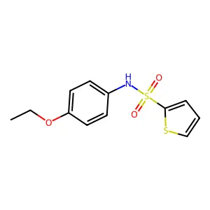N-(4-ethoxyphenyl)thiophene-2-sulfonamide structure