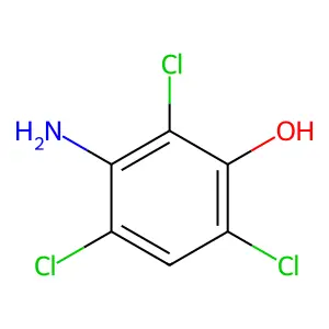 3-Amino-2,4,6-trichlorophenol structure