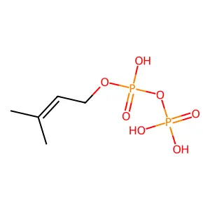 焦磷酸二甲基烯丙酯 structure