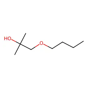 1-Butoxy-2-methylpropan-2-ol structure