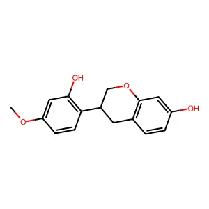(+)-Vestitol structure