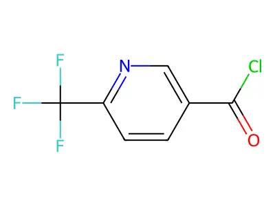 6-(Trifluoromethyl)nicotinoyl chloride structure
