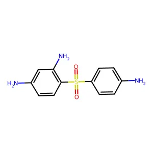 4-(4-Aminophenyl)sulfonylbenzene-1,3-diamine structure