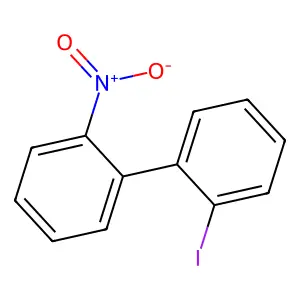 1,1'-Biphenyl, 2-iodo-2'-nitro- structure