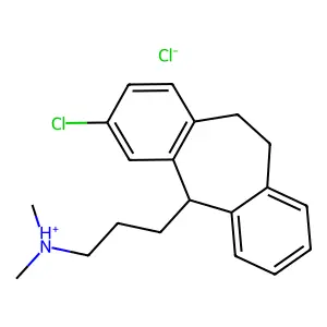Chloramitriptyline hydrochloride structure