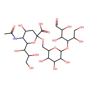 6'-Sialyllactose structure
