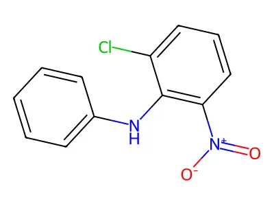 2-Chloro-6-nitro-N-phenylaniline structure