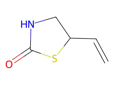 5-Vinylthiazolidin-2-one structure