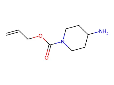 Allyl 4-aminopiperidine-1-carboxylate structure