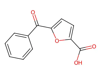 5-Benzoylfuran-2-carboxylic acid structure