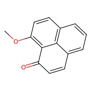 1H-Phenalen-1-one, 9-methoxy- structure