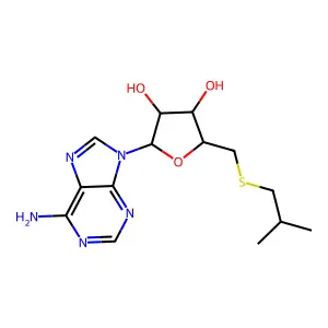3-({[bis(2-chloroethyl)amino](phenoxy)phosphoryl}oxy)-2-(nonanoyloxy)propyl nonanoate structure