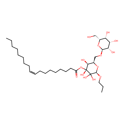 Gingerglycolipid C structure