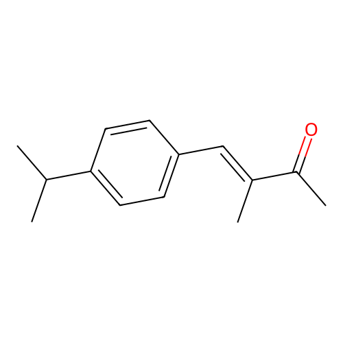 4-(4-(Isopropyl)phenyl)-3-methylbut-3-en-2-one structure