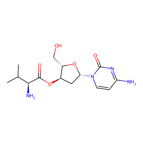 Valtorcitabine structure