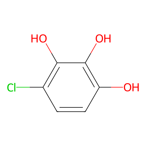 4-Chlorobenzene-1,2,3-triol structure