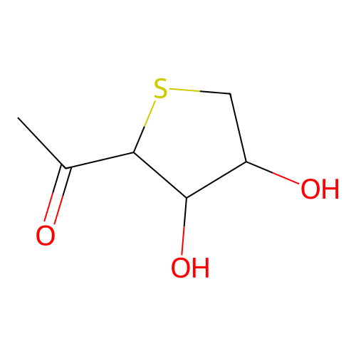 D-Fructose, 1,3,6-trideoxy-3,6-epithio- structure