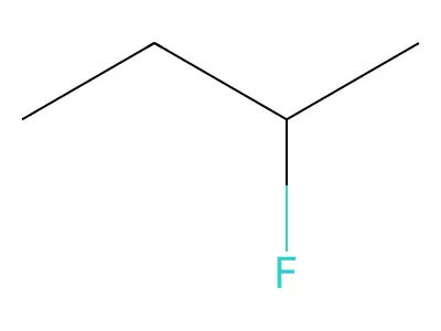 2-Fluorobutane structure