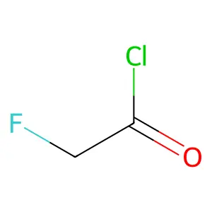 氟乙酰氯 structure