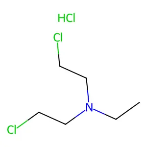 Triethylamine, 2,2'-dichloro-, hydrochloride structure