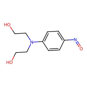 Ethanol, 2,2'-((4-nitrosophenyl)imino)bis- structure