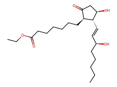 Prostaglandin E1 Ethyl Ester; Alprostadil EP Impurity I structure