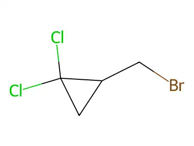 2-(Bromomethyl)-1,1-dichlorocyclopropane structure