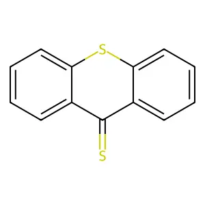 9H-thioxanthene-9-thione structure