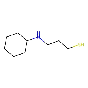 3-(Cyclohexylamino)propane-1-thiol structure