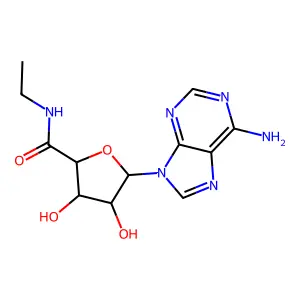 腺苷-5'-N-乙基甲酰胺 structure