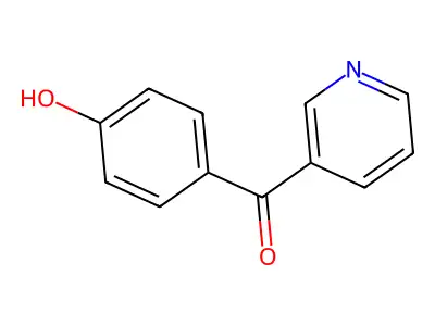 3-(4-Hydroxybenzoyl)pyridine structure