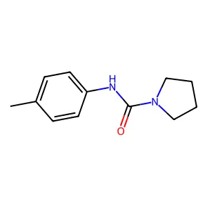 N-(4-methylphenyl)pyrrolidine-1-carboxamide structure