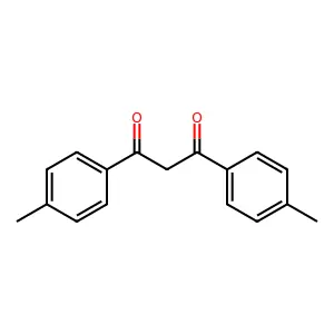 1,3-Propanedione, 1,3-bis(4-methylphenyl)- structure