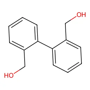 (1,1'-Biphenyl)-2,2'-dimethanol structure