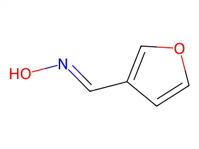 Furan-3-carbaldehyde oxime structure