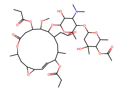 Propionylmaridomycin V structure